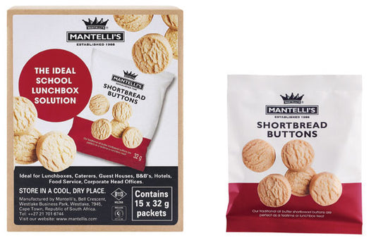 Buttons Shortbread 15x32g -480g